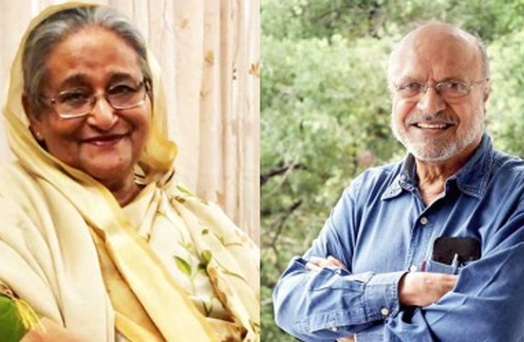 Sheikh Hasina meets eminent director Shyam Benegal