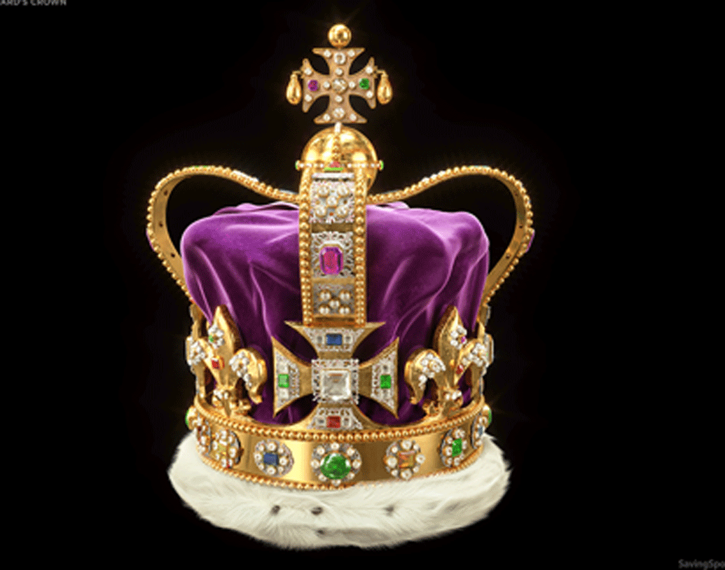 আর মুকুটের একেবারে নীচে মাথায় ঠিক ভাবে বসার জন্য যে আরমাইন রিং রয়েছে, সেটারও দাম বেশ কম, মাত্র ৩৪ ডলার। অর্থাত্ প্রায় আড়াই হাজার টাকা।