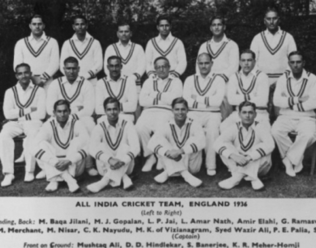 ১৯৩৬ সালে ইংল্যান্ড সফরে ভিজ্জি ভারতীয় দলের অধিনায়ক নির্বাচিত হন। কিন্তু এই নির্বাচন ঘিরে বিতর্ক ও প্রশ্ন ছিল। অভিযোগ, তিনি প্রতিপত্তি খাটিয়ে এই দায়িত্ব পান। ব্রিটেনের মাটিতে দলের বিপর্যয়ের পরে তাঁর যোগ্যতা নিয়ে আরও প্রশ্ন উঠে যায়। লালা অমরনাথ, বিজয় মার্চেন্ট, সি কে নায়ডুর মতো প্রথম সারির ক্রিকেটাররা তাঁর বিরুদ্ধে সরব হন।