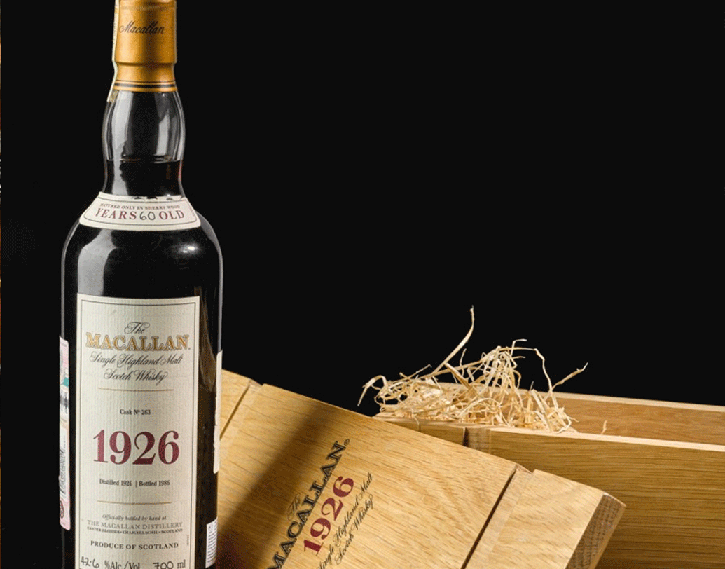 বিশ্বের অন্যতম সেরা ম্যাকালান ফাইন অ্যান্ড রেয়ার অ্যাসর্টমেন্ট রয়েছে তাঁর সংগ্রহে। ১৯২৬ সালে তৈরি হয়েছিল এই দুর্লভ হুইস্কি।