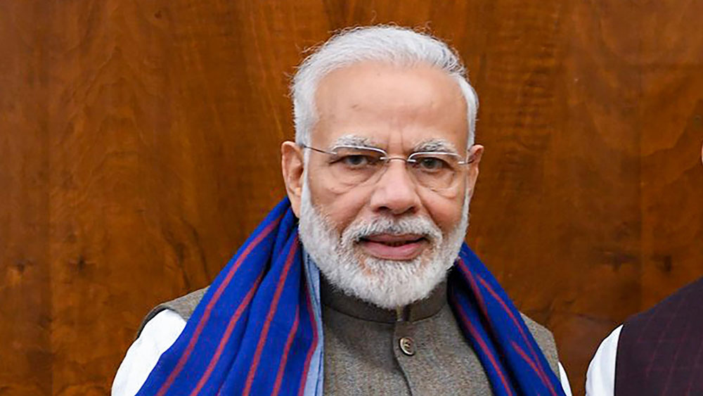 The person who tends to take risks can progress the country, says Modi