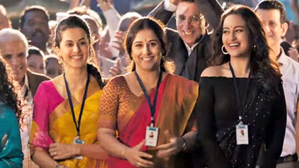 এ বছরের নারীকেন্দ্রিক ছবির মধ্যে অন্যতম, স্বাধীনতা দিবসে মুক্তি পাওয়া ‘মিশন মঙ্গল’। বিদ্যা বালন, তাপসী পান্নু, সোনাক্ষী সিংহ, অক্ষয় কুমার অভিনীত এই ছবির বাণিজ্য স্পর্শ করেছে ২৯০ কোটি টাকা।