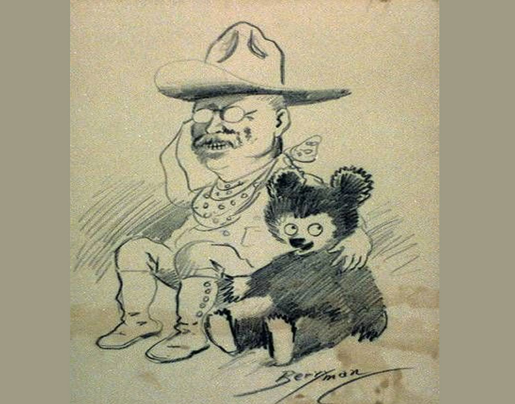 সেই কার্টুন দেখে অনুপ্রাণিত হয়ে আমেরিকার খেলনা কোম্পানি ‘আইডিয়াল নভেলটি অ্যান্ড টয় কোম্পানি’-এর মালিক মরিস মিকটম এবং তার স্ত্রী প্রথম তৈরি করেন খেলনা ভল্লুক। আর তার নাম দেওয়া হয় টেডি’স বিয়ার, অর্থাৎ টেডির বিয়ার। পরে যা টেডি বিয়ার নামেই পরিচিতি লাভ করে।