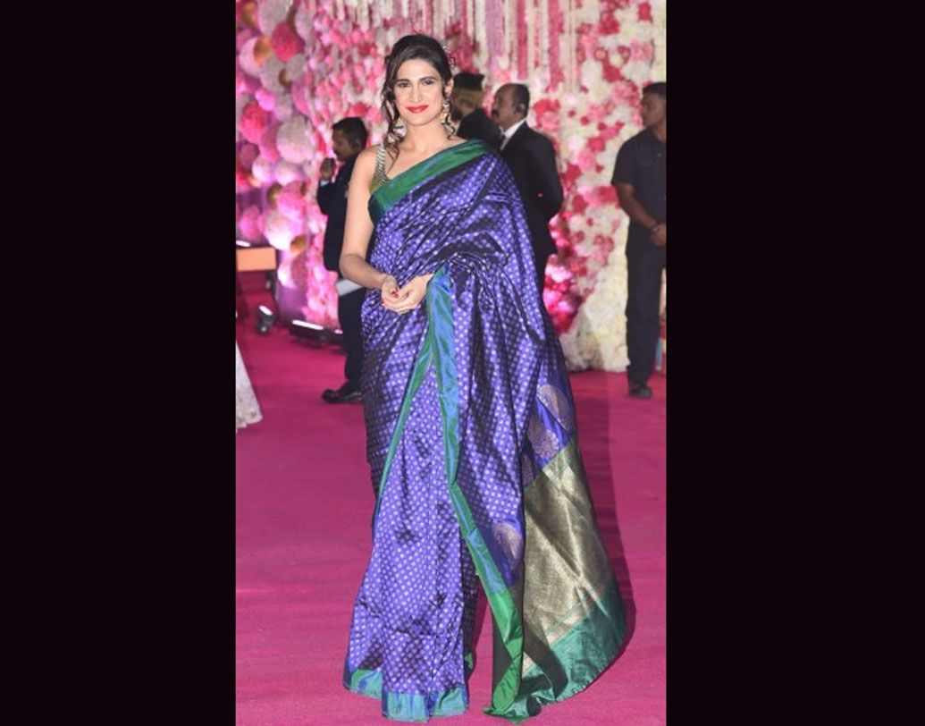 সংগীত সেরেমনিতে এসেছিলেন অহনা কামরা, রবিনা ট্যান্ডন।