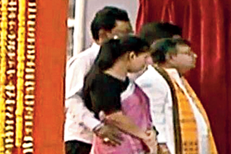 Controversy created on Tripura Youth Welfare minister's behaviour