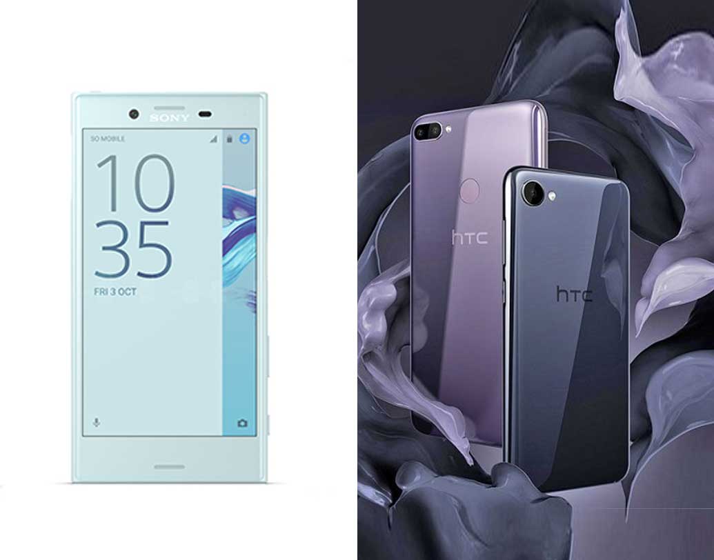 এর পর রয়েছে সোনি এক্সপেরিয়া এক্স জেড১ কমপ্যাক্ট ও এইচটিসি ডিসায়ার ১২/১২+ এর ক্ষেত্রে রেডিয়েশনের পরিমাণ ১.৩৬ ও ১.৩৪ ওয়াট প্রতি কিলোগ্রাম।
