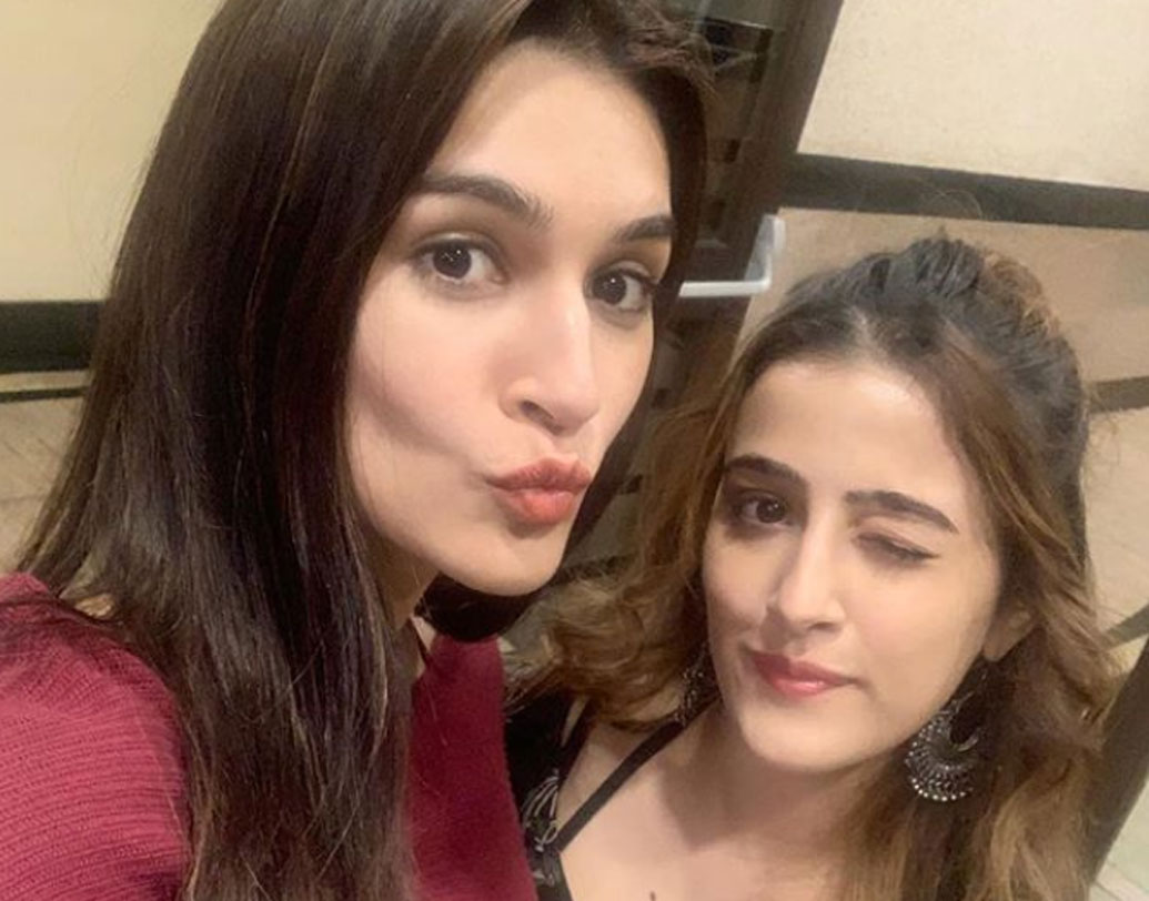 বলিউড অভিনেত্রী কৃতি শ্যাননের বোন নূপুর। দুই বোনের সম্পর্ক অত্যন্ত ভাল। কৃতি চান বোনও বলিউডে নিজের জায়গা পাকা করে নিন।