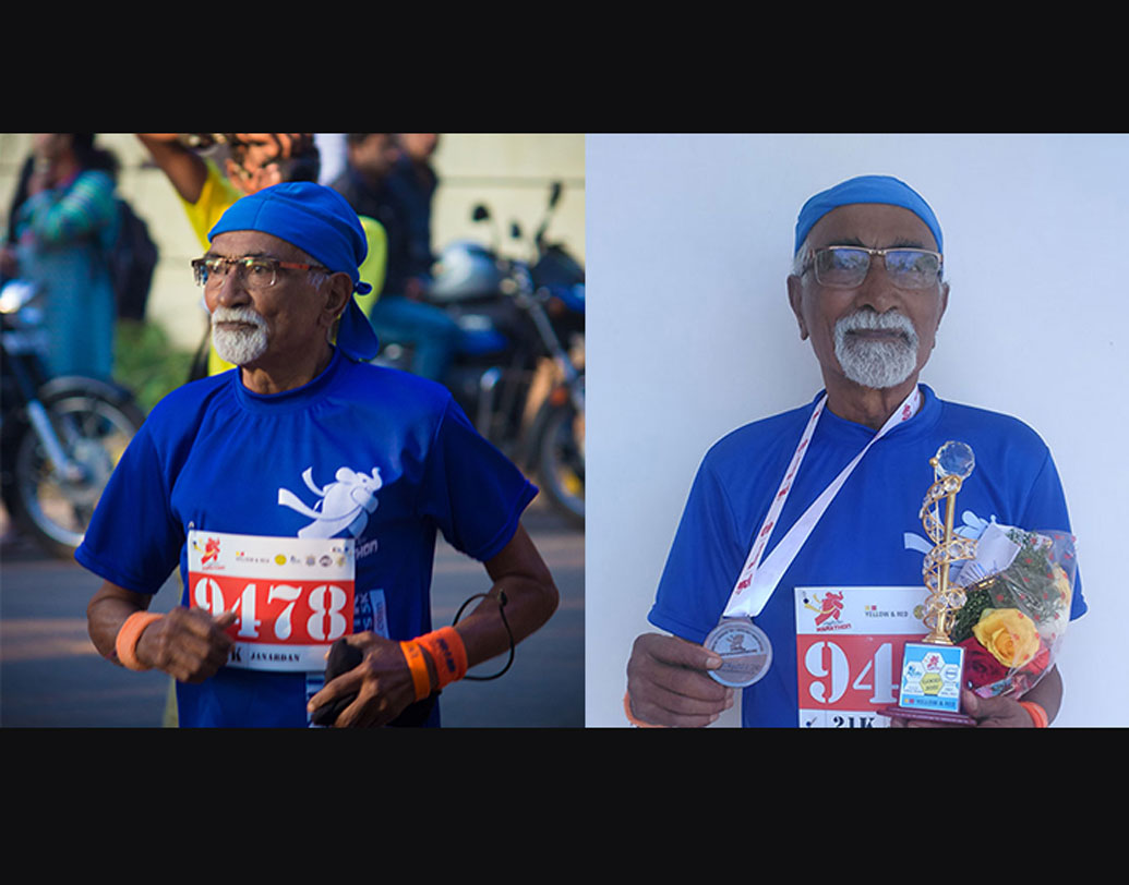 এক বার এক দুষ্কৃতী ছুরি নিয়ে হামলা করে তাঁর উপর। তার মুখে ক্যামেরার ফ্লাশ দিয়ে আলো ফেলে সাইকেল নিয়ে পালান জনার্দন। এরকম আরও হয়েছে। তবে থেমে থাকেননি। প্রতি ঘণ্টায় ১৫ কিমি গতিতে রোজ প্রায় ৫০ কিমি সাইকেল চালান তিনি।