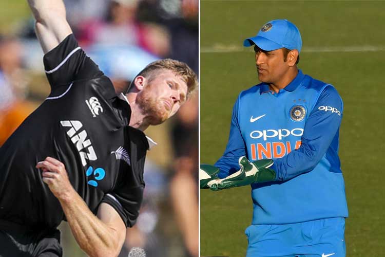 India VS New Zealand 2019: New Zealand allrounder James Neesham praises Mahendra Singh Dhoni dgtl