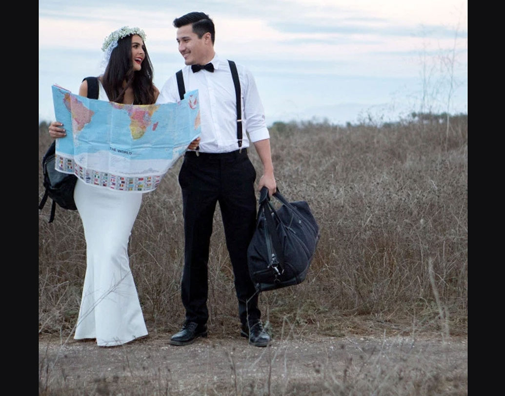 কেঞ্জিদের দাবি, বিয়ের স্মৃতিকে আরও একটু বেশি রোমাঞ্চকর করতেই তাঁদের এই সিদ্ধান্ত।