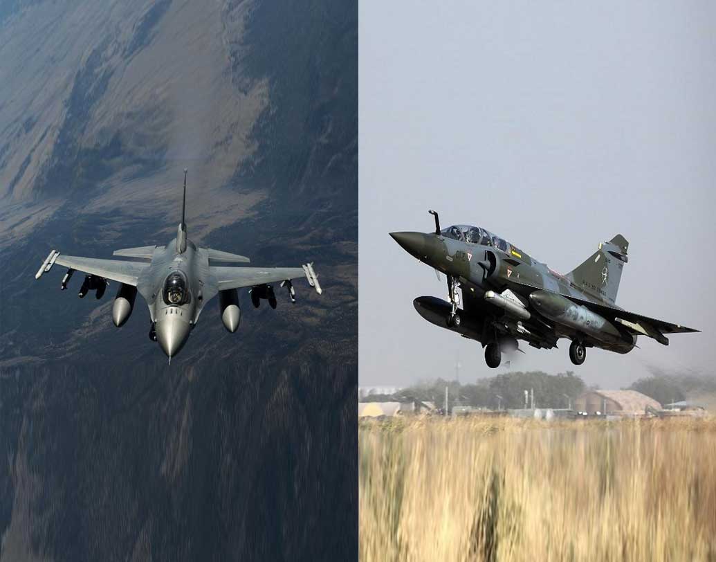 ১৯৭০ দশকের শেষের দিকে লাইটওয়েট ফাইটার হিসেবে মিরাজ তৈরি করা হয়। পরবর্তীতে  বেশ কয়েকটি ‘স্ট্রাইক ভ্যারিয়ান্ট’ তৈরি করা হয়। ১৯৯৪ সাল নাগাদ বিল ক্লিন্টন আমেরিকার প্রেসিডেন্ট থাকাকালীন পাকিস্তানের সঙ্গে আমেরিকার চুক্তি হয় এফ-১৬ সংক্রান্ত। অনেক বিতর্কও ছিল এ নিয়ে। সেই সময়ের সর্বাধুনিক যুদ্ধবিমান এফ-১৬ ২০১৬ সালে পাকিস্তানকে বিক্রি করছে। এটি তৈরি করে লকহিড মার্টিন।