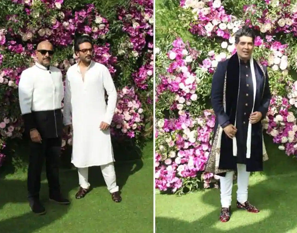 বিশাল-শেখরের গানে নাচতে নাচতে বরযাত্রী নিয়ে প্রবেশ করলেন আকাশ, অনু্ষ্ঠানেও দুই সুরকার উপস্থিত ছিলেন।