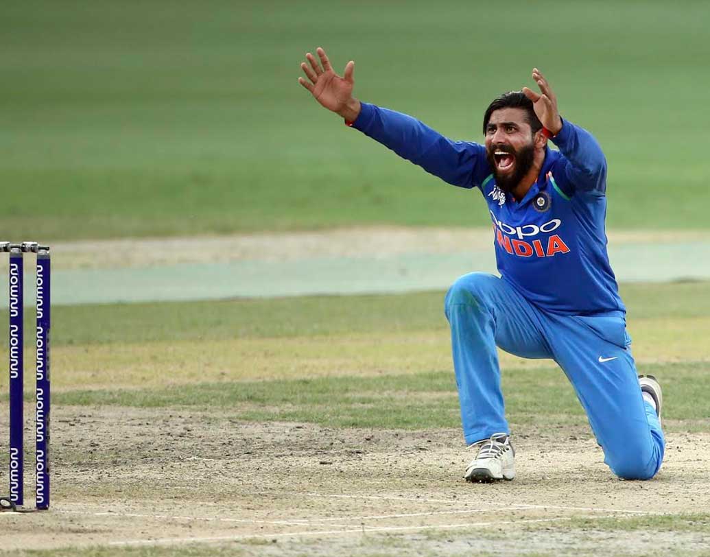 রবীন্দ্র জাডেজা এই ফরম্যাটে যে কোনও দলের সম্পদ। আঁটোসাটো বোলিং, বড় শট খেলার ক্ষমতা, ফিল্ডিংয়ে ক্ষিপ্রতা। সব মিলিয়ে তিনি পরিপূর্ণ প্যাকেজ। তবে বিশ্বকাপের দলে নিজের দাবি এখনও জোরালো করতে পারেননি।