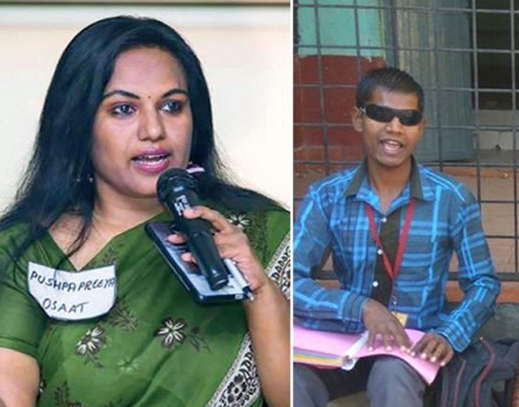 এই মানুষগুলির হয়ে প্রতি বছর ৫০-৬০টি পরীক্ষা দেন পুষ্পা। ২২ বছরের কার্তিক সেরিব্রাল পলসিতে আক্রান্ত মেধাবী ছাত্র। পুষ্পা স্বেচ্ছায় কার্তিকের হয়ে লেখা শুরু করেন। ১২ বছর ধরে এ ভাবেই আরও অনেক মানুষের পাশে দাঁড়াছেন পুষ্পা, বলেন কার্তিকের বাবা।