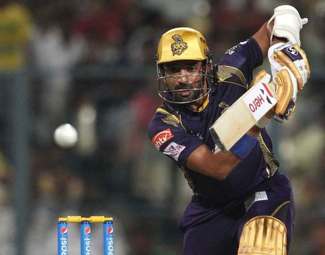 পাঁচ নম্বরে রয়েছেন আরেক নাইট রবিন উথাপ্পা। ১৬৫টি ম্যাচ খেলে ৪,০৮৬ রান করেছেন রবিন। গড় ২৮.৫৭।