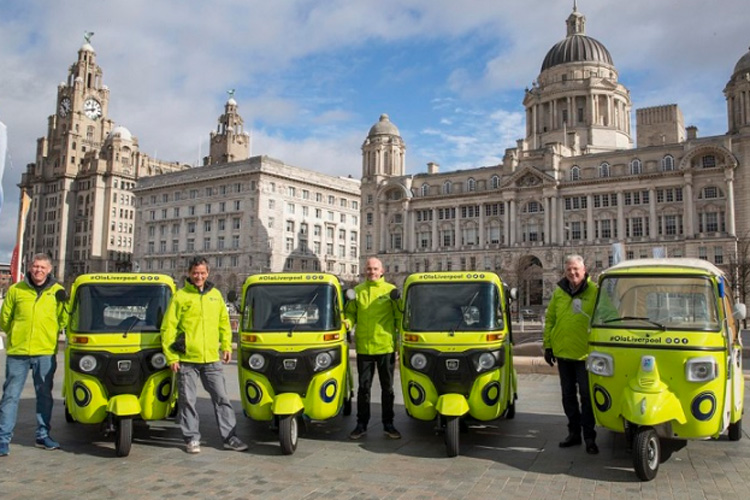 Ola has started auto service in Liverpool