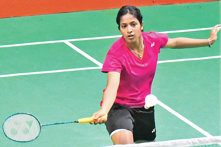 Gayatri Gopichand was eliminated from the Dutch Junior International Championship