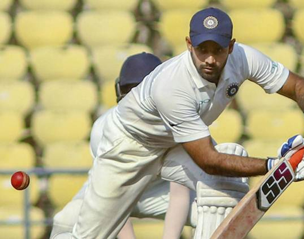 ছয়ে নামার কথা হনুমা বিহারীর। ভারতের এই তরুণ ব্যাটসম্যান মিডল অর্ডারে দলে দৃঢ়তা আনবেন।