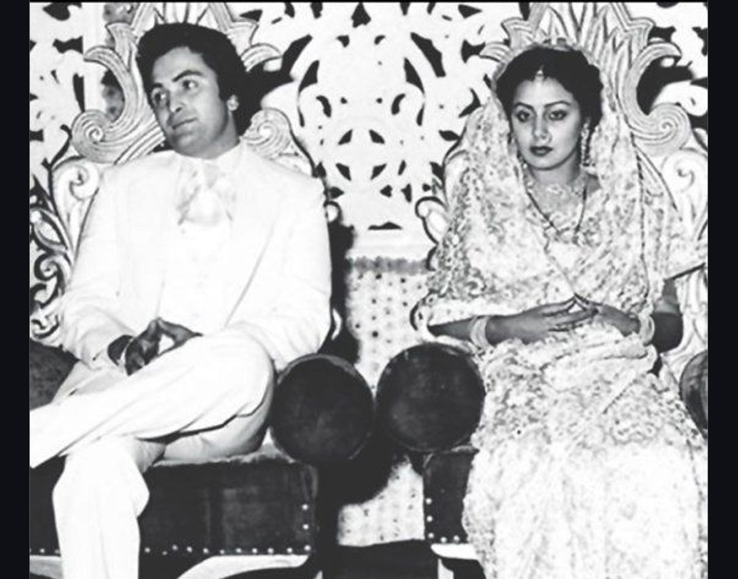 ১৯৮০ সালের ২২ জানুয়ারি সাত পাকে বাঁধা পড়লেন তাঁরা। কিন্তু বিয়ের কয়েক বছরের মধ্যেই নতুন বিতর্ক তৈরি হল। গুঞ্জন রটে গেল, কপূর পরিবারের তরফে ছবির কাজ ছেড়ে দিতে বলায় একের পর এক ছবির চুক্তি ছেড়ে দিচ্ছেন তিনি।