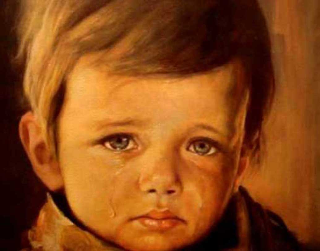 ‘দ্য ক্রায়িং বয়’ পেন্টিং: এই ছবিটি এঁকেছিলেন ইতালির চিত্রশিল্পী জিওভানি ব্র্যাগোলিন। ছবিটির জন্য বেশ জনপ্রিয় হয়েছিলেন তিনি। ছবিটিও এত জনপ্রিয় হয়েছিল যে এই ছবির প্রতিকৃতি ব্রিটেনের বহু ঘরে শোভা পেত।