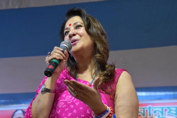 Lok Sabha Election 2019: BJP accused Moon Moon Sen in social media for her comments