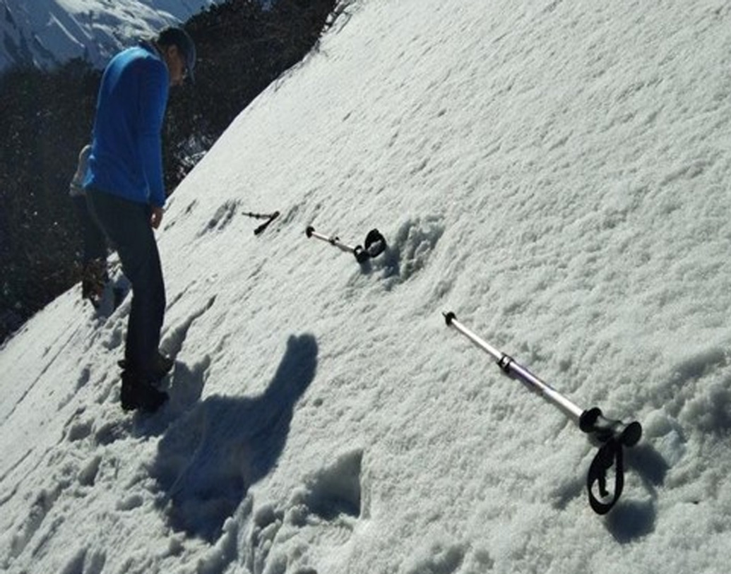 বরফে ঢাকা হিমালয়ের বুকে কি এবার সত্যিই ইয়েতির সন্ধান মিলল? আজ ভারতীয় সেনার অভিযাত্রী দলের তরফে টুইট করা ছবি দেখে এমনটাই জল্পনা শুরু হয়েছে।