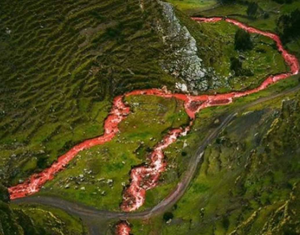 নদীটির উত্পত্তি হয়েছে পলকোয়ো রেনবো পার্বত্য উপত্যকা থেকে।