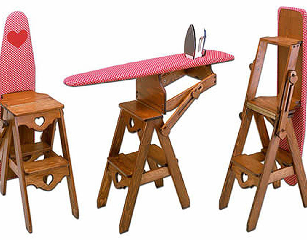 মাল্টিপারপাস চেয়ার: এটিও দারুণ উদ্ভাবনা। এই দিয়ে যখন খুশি চেয়ার বানিয়ে নিতে পারেন। আবার ইচ্ছে হলে মই বা টেবল বানিয়ে ফেলতে পারেন। অর্থাৎ আপনার যখন যেমন প্রয়োজন, এই বিষয়টিকে তেমন করেই ব্যবহার করতে পারেন আপনি। কাজেই রোজের কাজে অত্যন্ত দরকারি এটি।