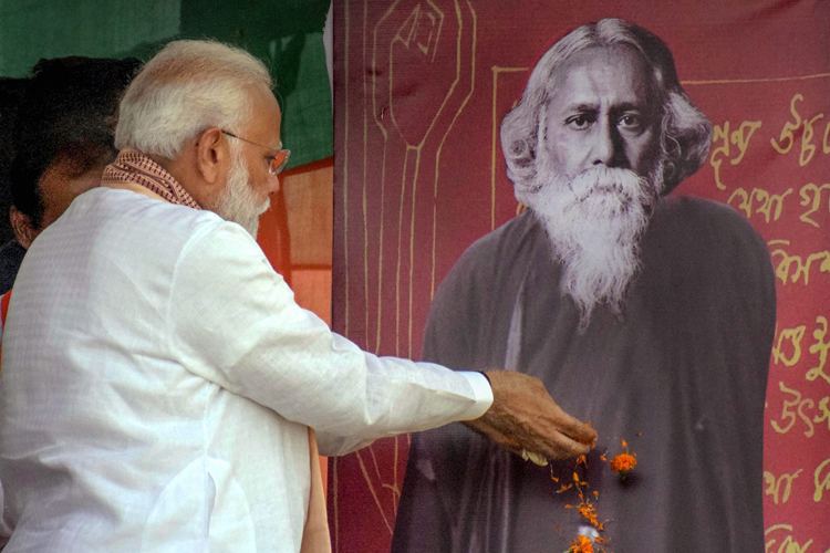 Politicians made Rabindranath Tagore Viral in this election season