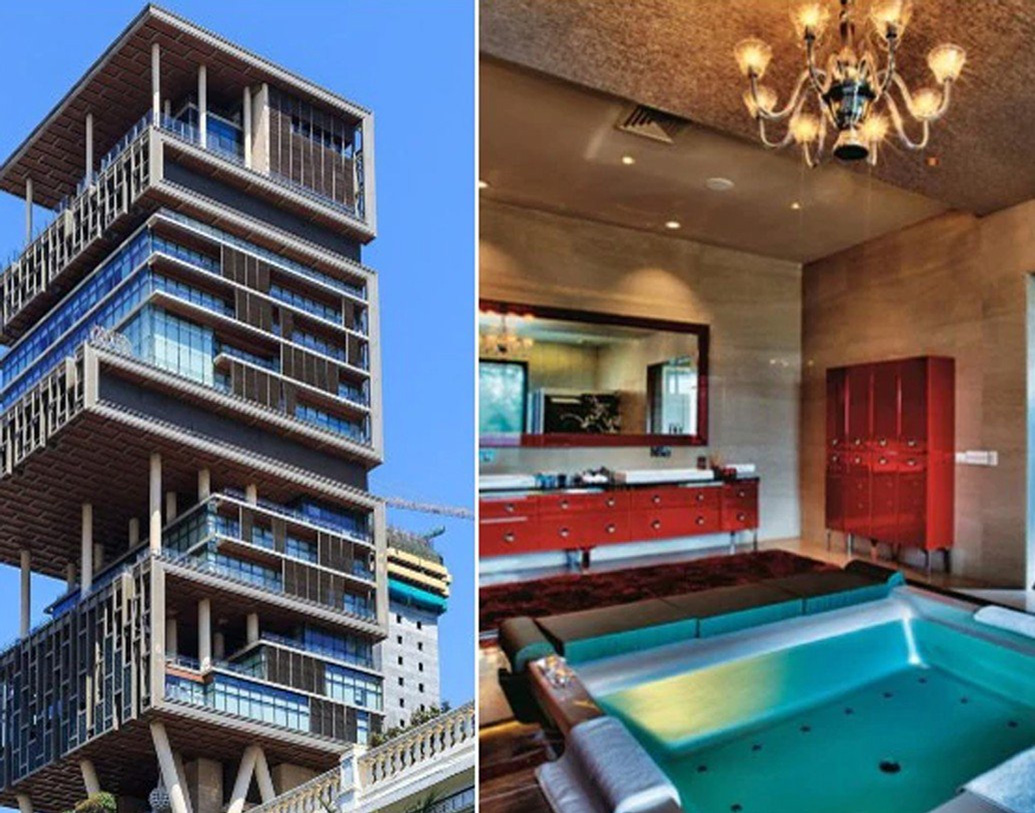 ৫৭০ ফুট উঁচু বাড়ির ভিতরই রয়েছে জিম, হেল্থ স্পা, বিউটি পার্লার, বলরুম। রয়েছে তিনটি সুইমিং পুল।