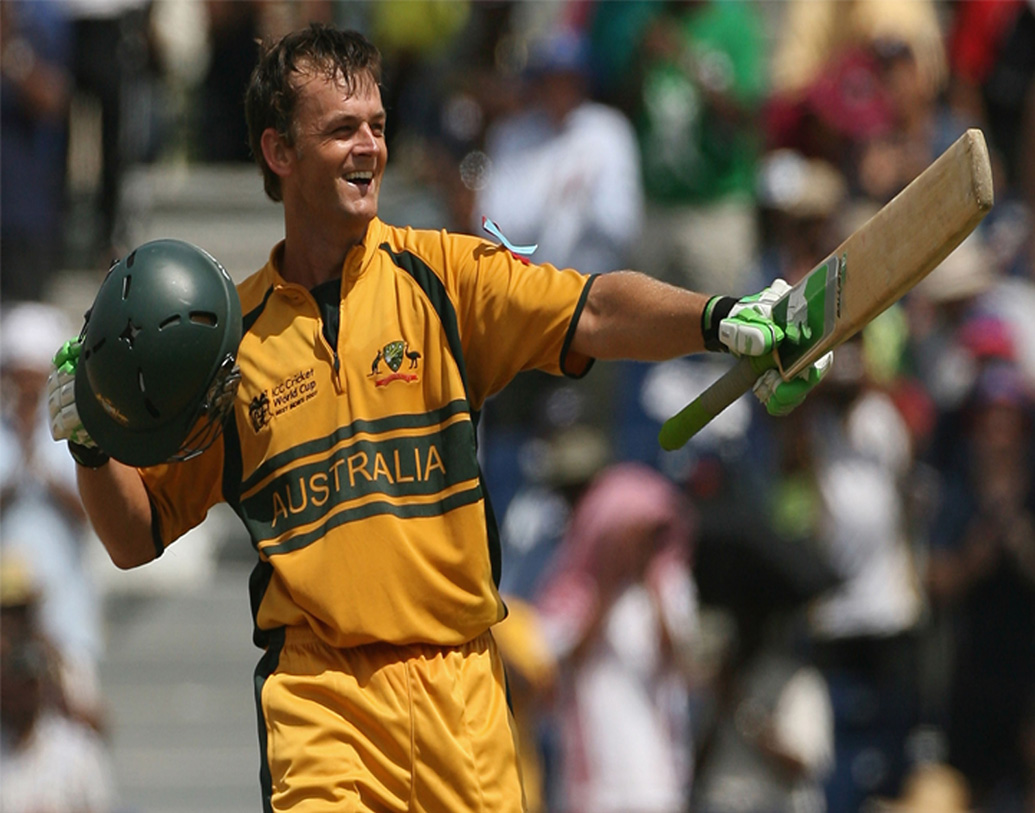 সচিনের সঙ্গে থাকবেন অ্যাডাম গিলক্রিস্ট। উইকেটকিপার-ব্যাটসম্যান অ্যাডাম ২০০৩ সালের বিশ্বকাপে ৪০৮ রান করেন। ২০০৭ সালে করেন ৪৫৩। দু’বছরে স্ট্রাইক রেট ছিল ১০৫ এবং ১০৪। ২০০৭ সালে শ্রীলঙ্কার বিরুদ্ধে তাঁর ১০৪ বলে ১৪৯ রান ভোলেননি ক্রিকেটপ্রেমীরা।