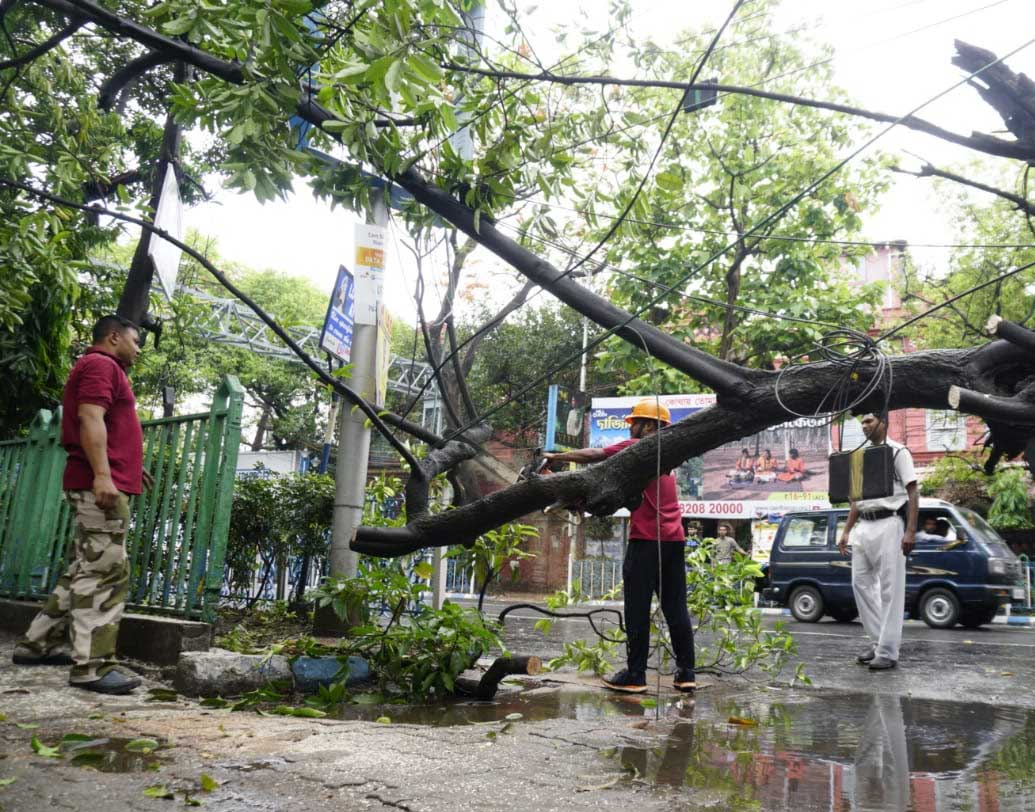 মুখ্যমন্ত্রী মমতা বন্দোপাধ্যায় জানান, কিছু বিদ্যুতের সাবস্টেশনে ক্ষতি হয়েছে ফণীর প্রভাবে।