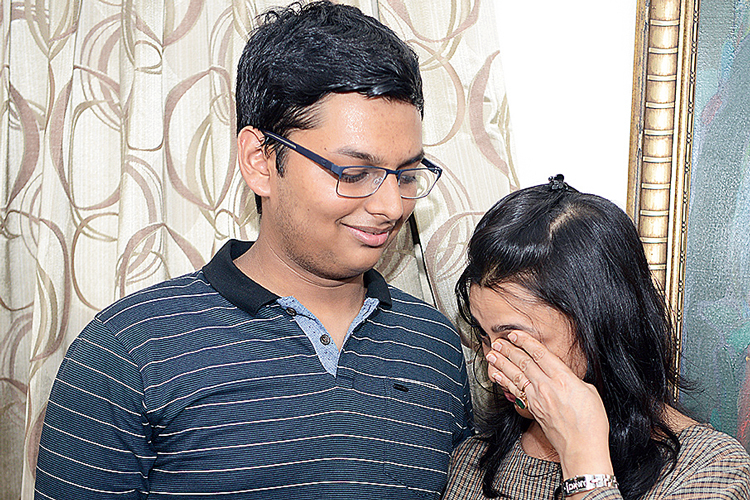 ISC topper suprised after knowing his marks