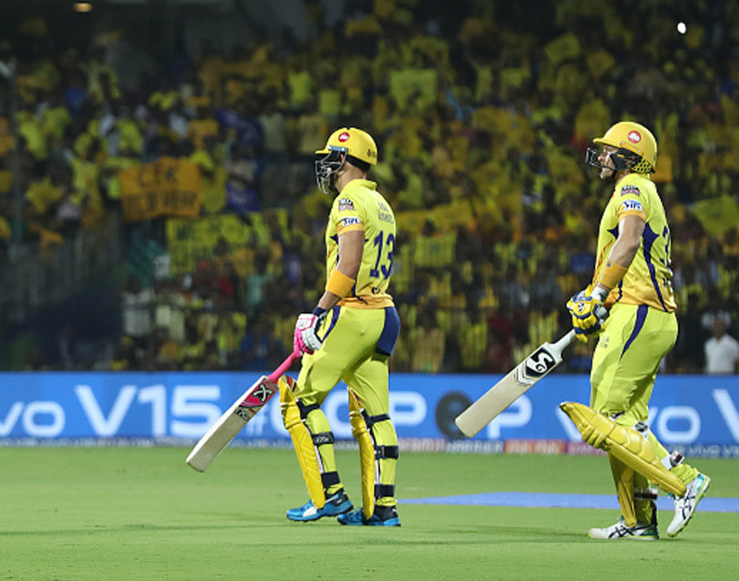 ওপেন করতে নামা ফাফ দু’ প্লেসি ৬ ও শেন ওয়াটসন ১০ রান করে ফিরে যান। তাঁদের ব্যর্থতায় ভুগল দল।