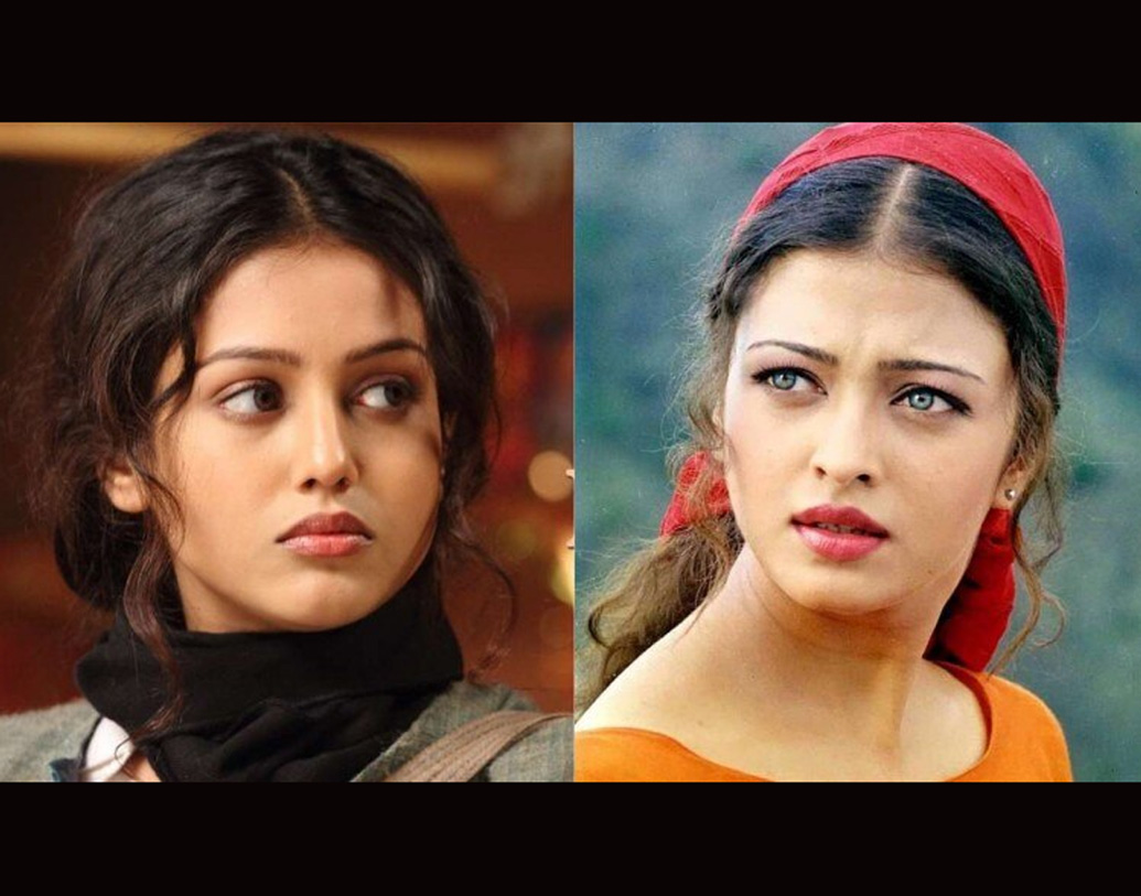 এর আগে সুভাষ ঘাইয়ের ‘কাঞ্চি’ ছবিতে অভিনেত্রী মিষ্টি চক্রবর্তীর সঙ্গে ঐশ্বর্যা রাইয়ের মুখের মিল দেখে অনেকেই ভেবেছিলেন, অ্যাশ সুন্দরীর সঙ্গে বেশ মিল তো।