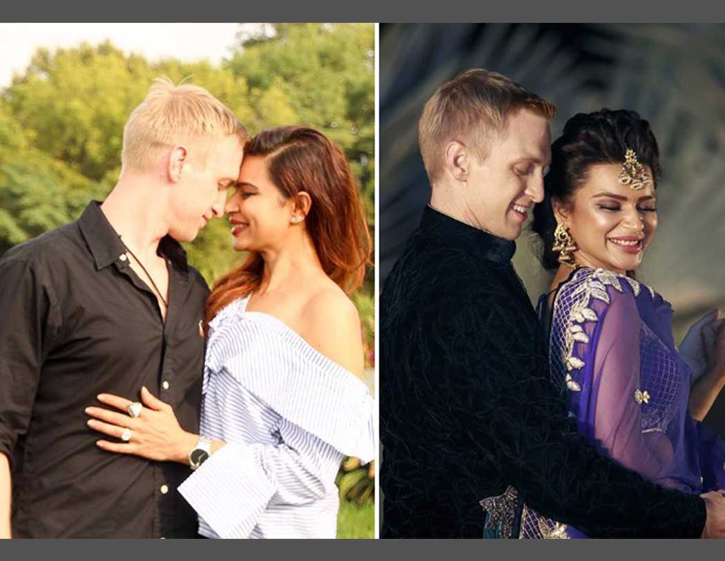 ২০১৭-তে মার্কিন নাগরিক ব্রেন্ট গোবল-এর সঙ্গে নতুন সম্পর্কে জড়ান আশকা। আমেরিকার লাস ভেগাসে প্রথম দেখা হয়েছিল ব্রেন্ট এবং আশকা-র।