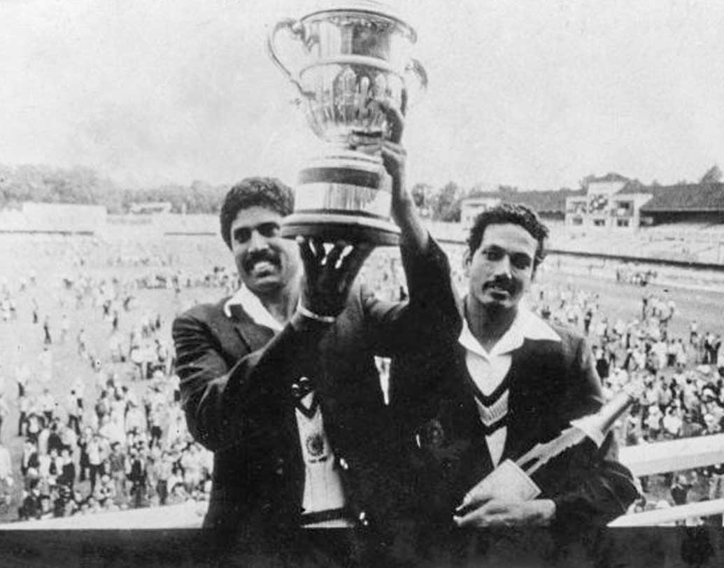 কপিল দেব কনিষ্ঠতম (২৪) অধিনায়ক হিসেবে বিশ্বকাপ জেতেন।