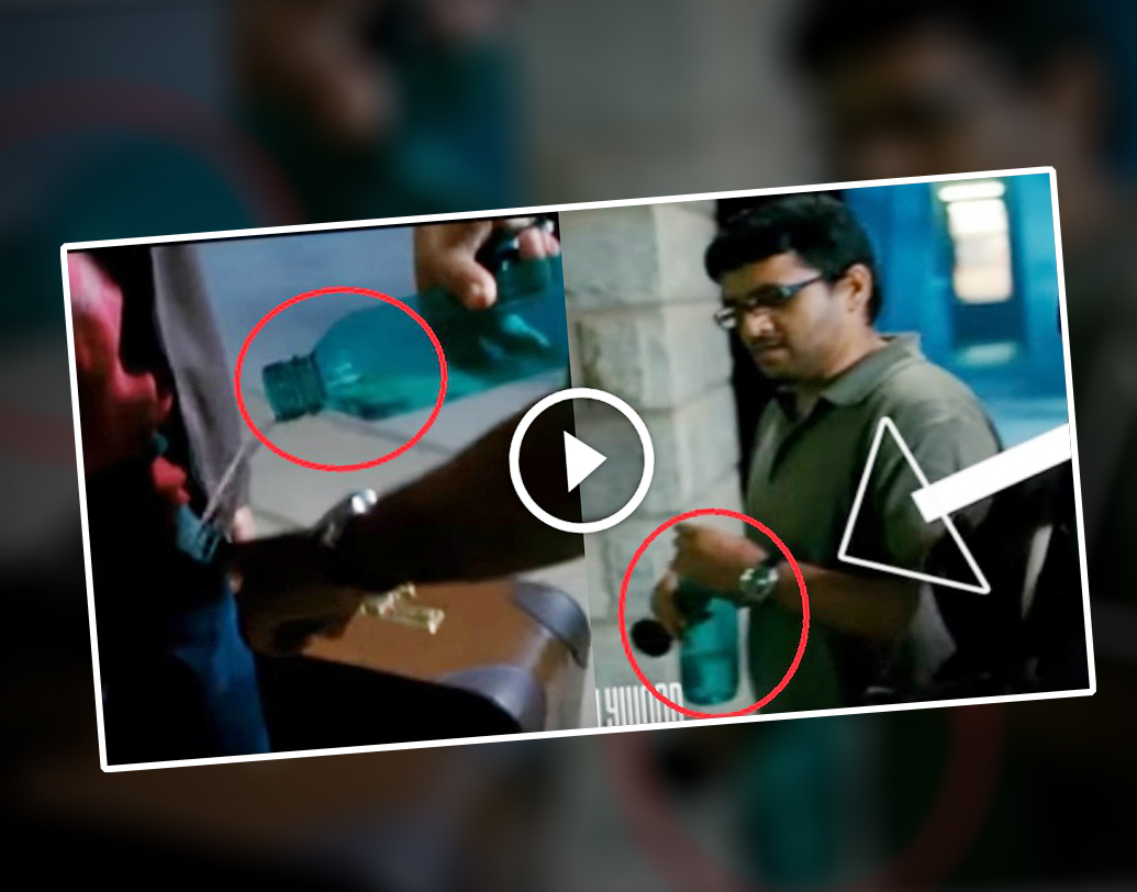 মাধবন যেখানে পকেটে জল ফেলছেন, সেই দৃশ্যেও গলদ রয়েছে। বোতল খালি করে প্রায় সবটুকু জল পকেটে ঢেলে দিলেও ঠিক তার পরের দৃশ্যেই দেখা যাচ্ছে বোতলে অর্ধেকের চেয়ে একটু কম জল রয়েছে। এটাও কন্টিনিউয়েশনের ভুল।