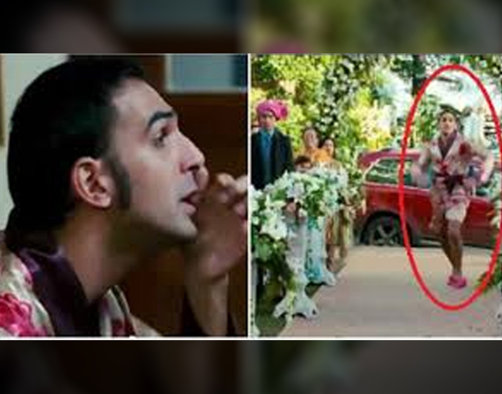 এমনকি বিয়ের দৃশ্যে হবু বর সুহাস বিয়ে বাড়ির মধ্যেই বিয়ের জন্য প্রসাধন সারছেন দেখা যায়। আবার পরের দৃশ্যেই দেখা যায় পিয়া ও রাজু যখন বিয়ে বাড়ি থেকে পালাচ্ছে তখন সুহাস মূল প্রবেশদ্বার দিয়ে ভিতরে ঢুকছে।