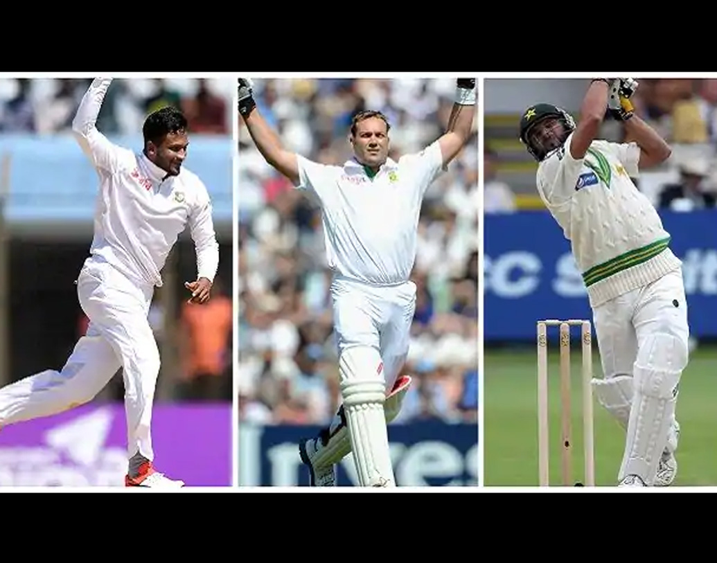 এ ক্ষেত্রে তিনি নিয়েছেন ৩০২টি ম্যাচ। পিছনে ফেলে দিয়েছেন দক্ষিণ আফ্রিকার জাক কালিস (৪২০টি ম্যাচ) ও শাহিদ আফ্রিদির (৪৭৭টি ম্যাচে) মতো তারকাকে।