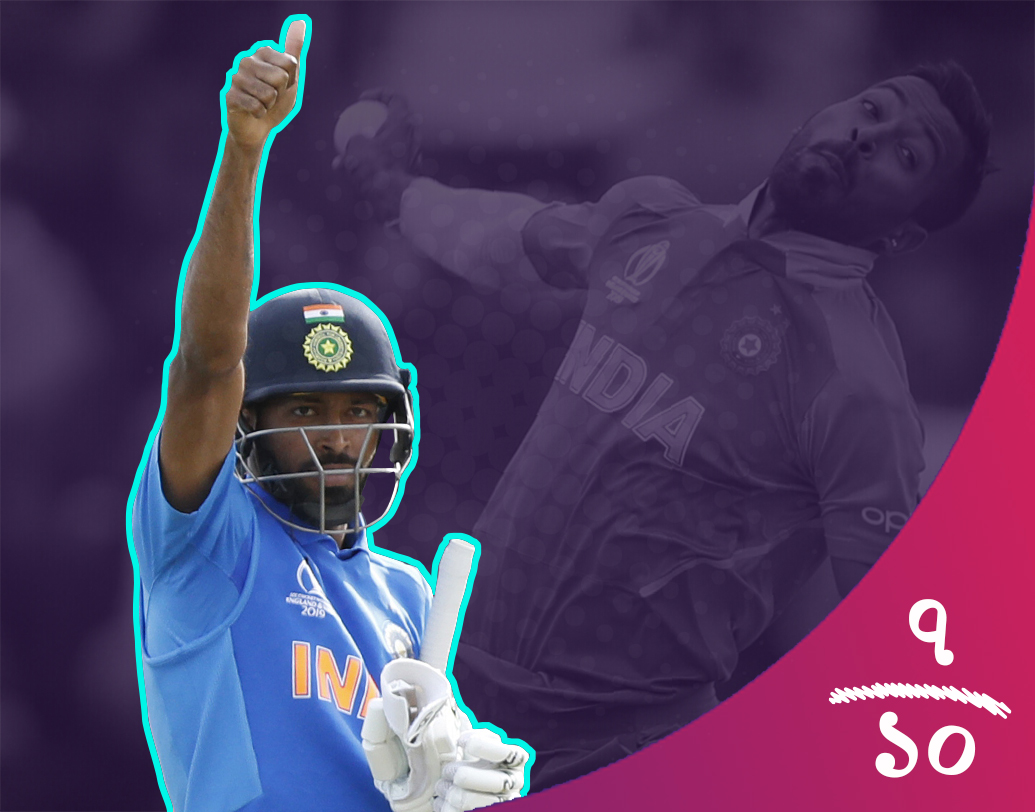 অলরাউন্ডার হিসেবে হার্দিক পাণ্ড্য বেশ নজর কেড়েছেন। ম্যাচে ৬ ওভার বল করে উইকেট না পেলেও রানের গতি বাড়তে দেননি। অন্য দিকে ধোনি আউট হওয়ার পর ব্যাট করতে নেমে মাত্র ৭ বলে ১৫ রান করে ভারতের জয় নিশ্চিত করেন। তাই হার্দিক পাণ্ড্যকে দেওয়া হল ১০-এ ৭।