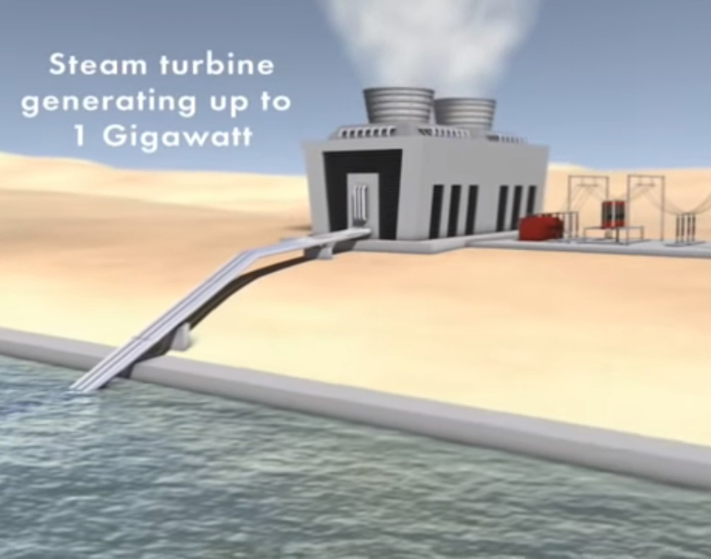 আন্ডারওয়াটার পাইপলাইনটি তীরের স্টিম টারবাইনের সঙ্গে যুক্ত থাকবে যেটি ১ গিগাওয়াটের শক্তি উৎপাদনে সক্ষম হবে, যা গ্রিন মিথানল ও কার্বন-ডাই অক্সাইড উৎপাদনে সাহায্য করবে।