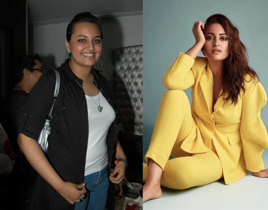 ‘দবং’ নায়িকা সোনাক্ষী সিন্‌হা, সলমনের 'রাজ্জো' হওয়ার জন্য ৩০ কিলো ওজন কমান। ছবির আগে সোনাক্ষির ওজন ছিল ৯০ কেজি। এই ছবি থেকেই তাঁর কর্মজীবন শুরু করেন।