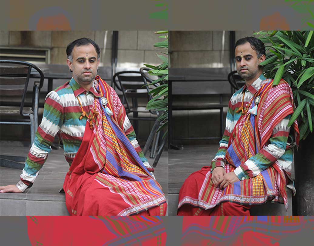 কোনও মিমিক্রি বা ক্রস ড্রেসিং নয়। শাড়িকে তিনি বেছে নিয়েছেন চিন্তাভাবনা করেই। মেয়েরা যদি পুরুষদের পোশাক ক্যারি করতে পারে স্বচ্ছন্দে, তবে ছেলেদের স্টাইল স্টেটমেন্ট শাড়ি হবে না কেন? প্রশ্ন হিমাংশুর।