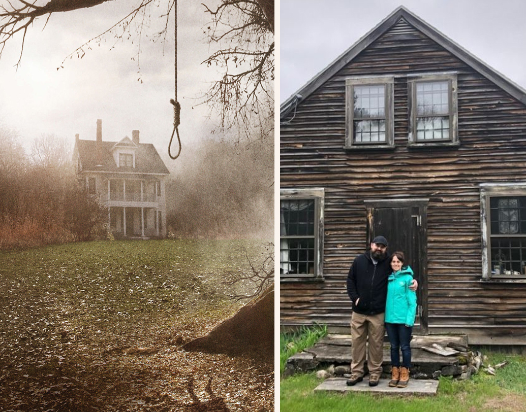 চলতি বছরের জুনের মাঝামাঝি সময় থেকে ওই দম্পতি এই বাড়িতে থাকতে শুরু করেন। এখানে থাকার আর একটি কারণ হল, এই বাড়িটির সঙ্গে বাস্তব জীবনের পেরন পরিবার যুক্ত ছিলেন। এই পেরন পরিবারকে নিয়েই ‘দ্য কনজ্যুরিং’ ছবিটি তৈরি হয়। পরে এর আর একটি পার্ট বের হয় ‘কনজ্যুরিং ২’।