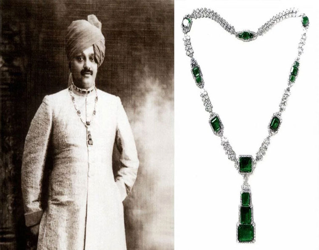 নওয়ানাগড়ের পান্নাহার : আজকের গুজরাতের জামনগরে ছিল এই নেটিভ এস্টেট। নওয়ানাগড়ের মহারাজা বানিয়েছিলেন এই কণ্ঠহার। দুর্মূল্য এই কণ্ঠহারে ছিল ২৭৭ ক্যারাটের মোট সতেরোটি চৌকো পান্না। বলা হয়, এই কণ্ঠহার কোনও এক সময়ে ছিল তুরস্কের সুলতানের কোষাগারে।