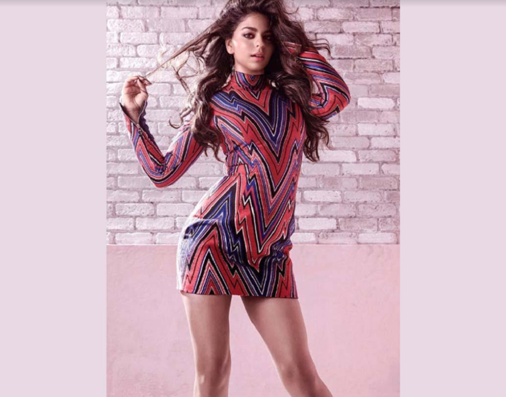 গত বছরে সুহানা একটি ম্যাগাজিনের জন্য ফোটোশুট করেছিলেন।