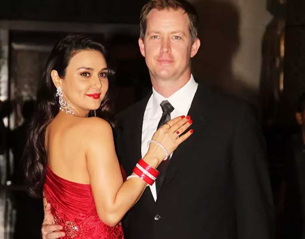 ব্যবসায়ী জেনে গুডএনাফকে ২০১৬ সালে বিয়ে করেছিলেন প্রীতি জিন্টা। তখন তাঁর বয়স ৪১ বছর। এখন তাঁরা টিনসেল টাউনের সুপারকাপল।