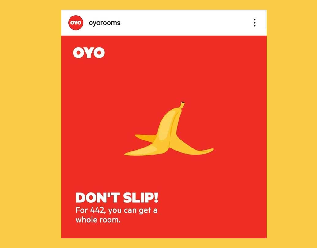 অনলাইনে হোটেল বুক করা যায় এমন একটা সংস্থার উপদেশ, ৪৪২ টাকার কলার খোসায় পা পিছলে পড়বেন না। কারণ ওই টাকায় হোটেলের রুম বুক করা যায়!