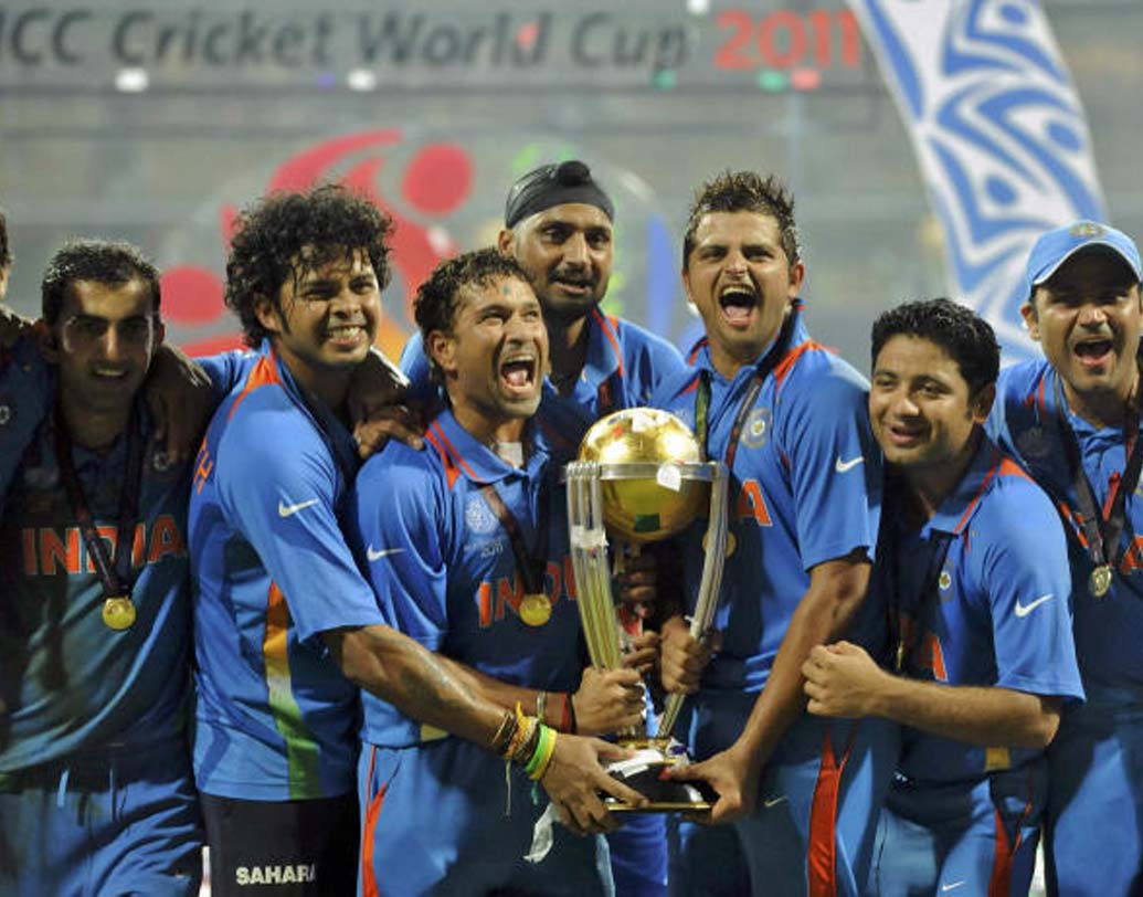 এক মাত্র দেশ হিসাবে ৬০, ২০ ও ৫০ ওভারের বিশ্বকাপ জেতে ভারত।